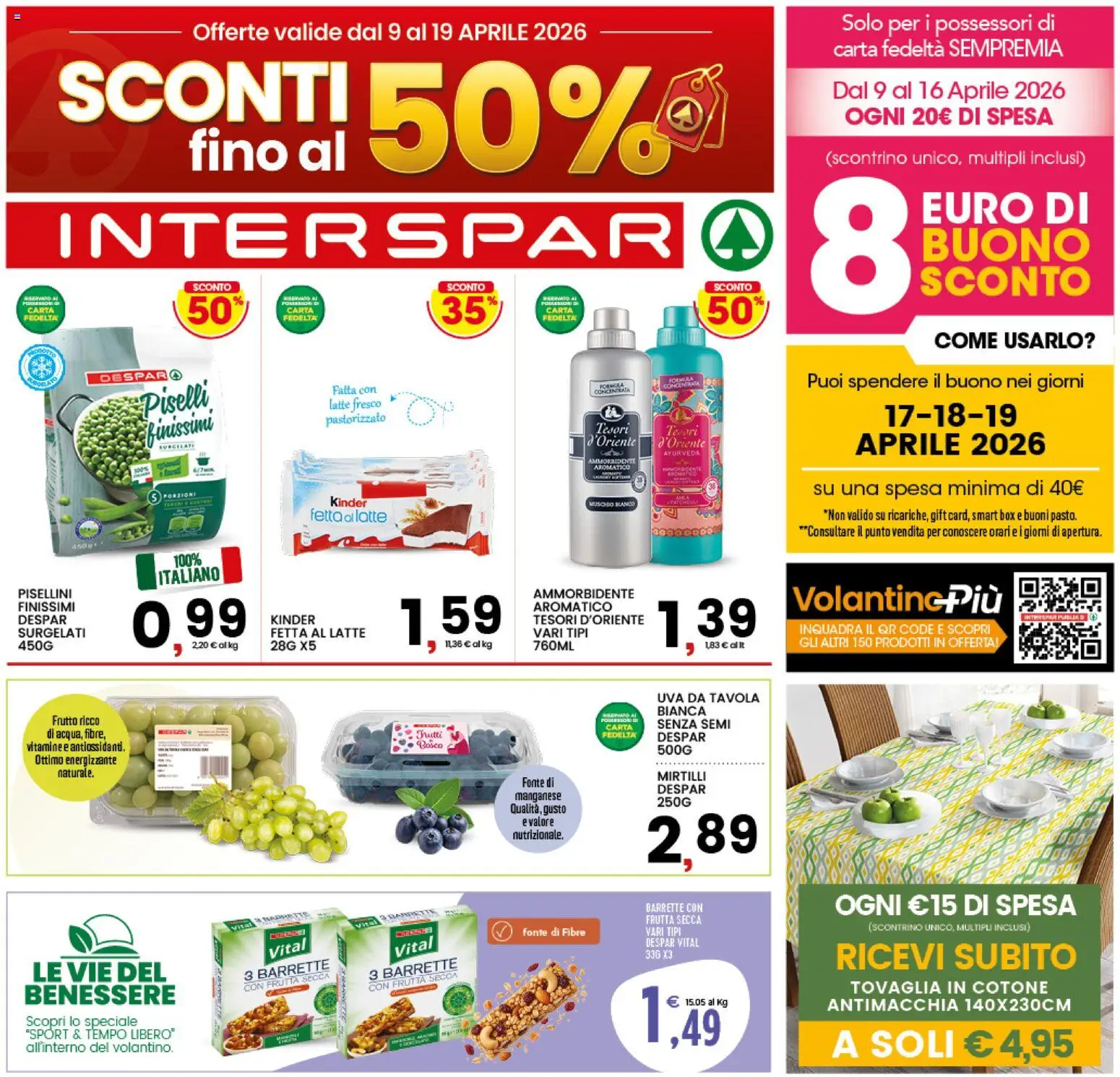 Interspar volantino - pagina 1 - valido dal 09/04/2026