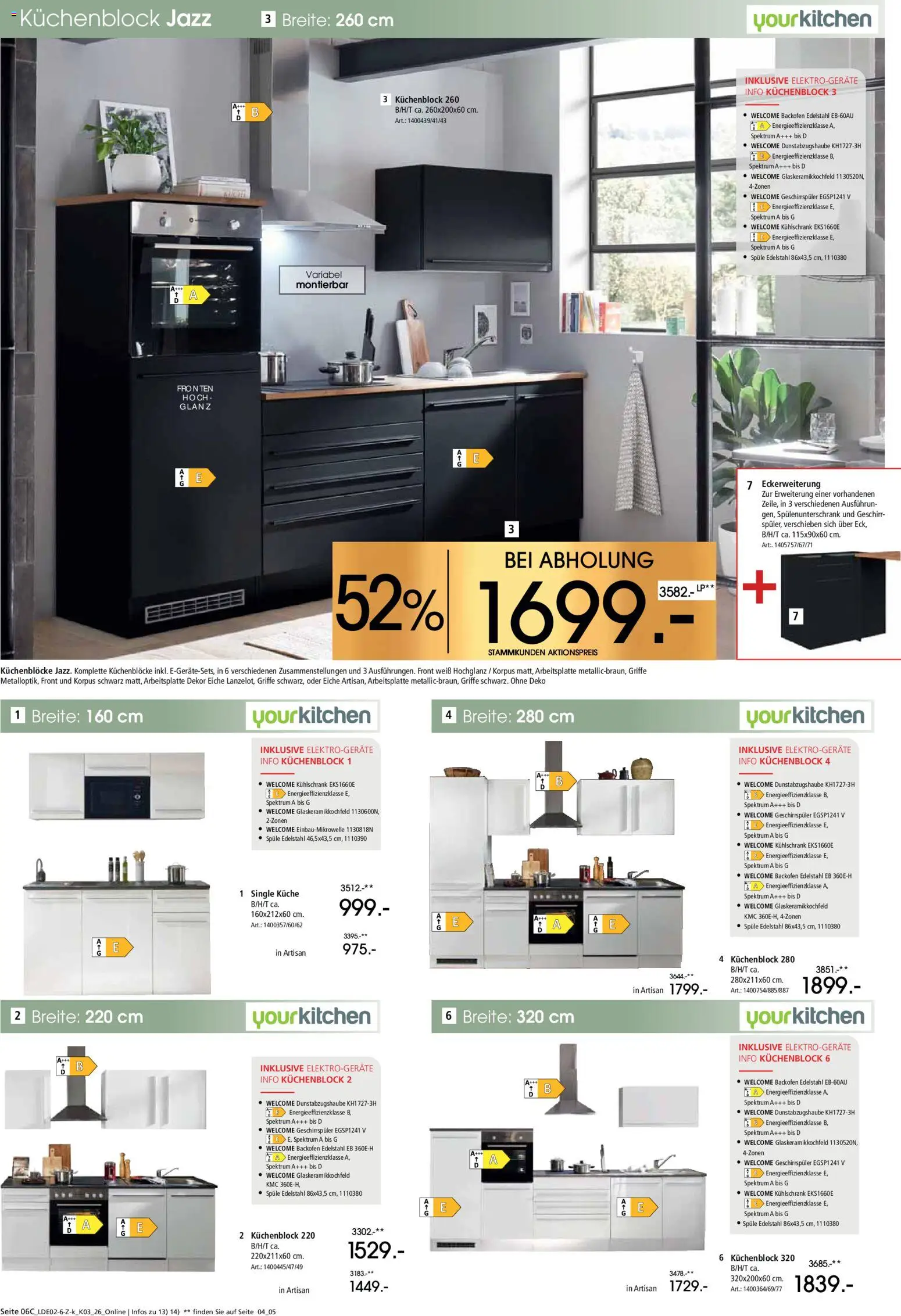 Zurbrüggen Küchen für Ihr Zuhause - Seite 12 - gültig ab 22.02.2026