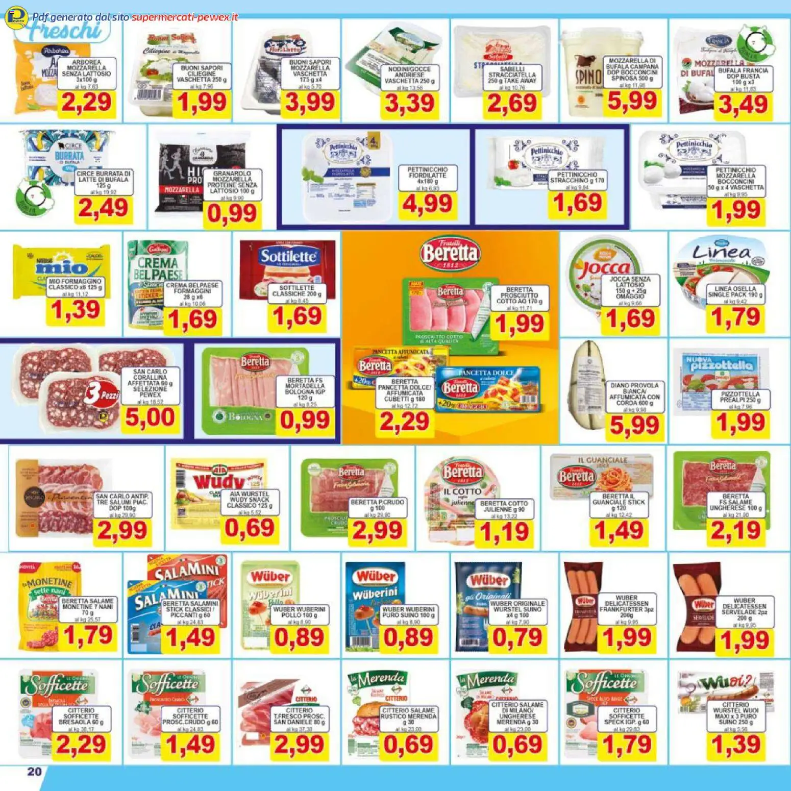 Pewex volantino - pagina 20 - valido dal 27/03/2026