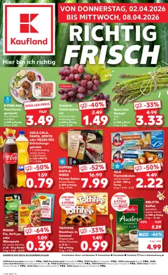 Vorschau Kaufland Prospekt 	 gültig ab 02.04.2026
