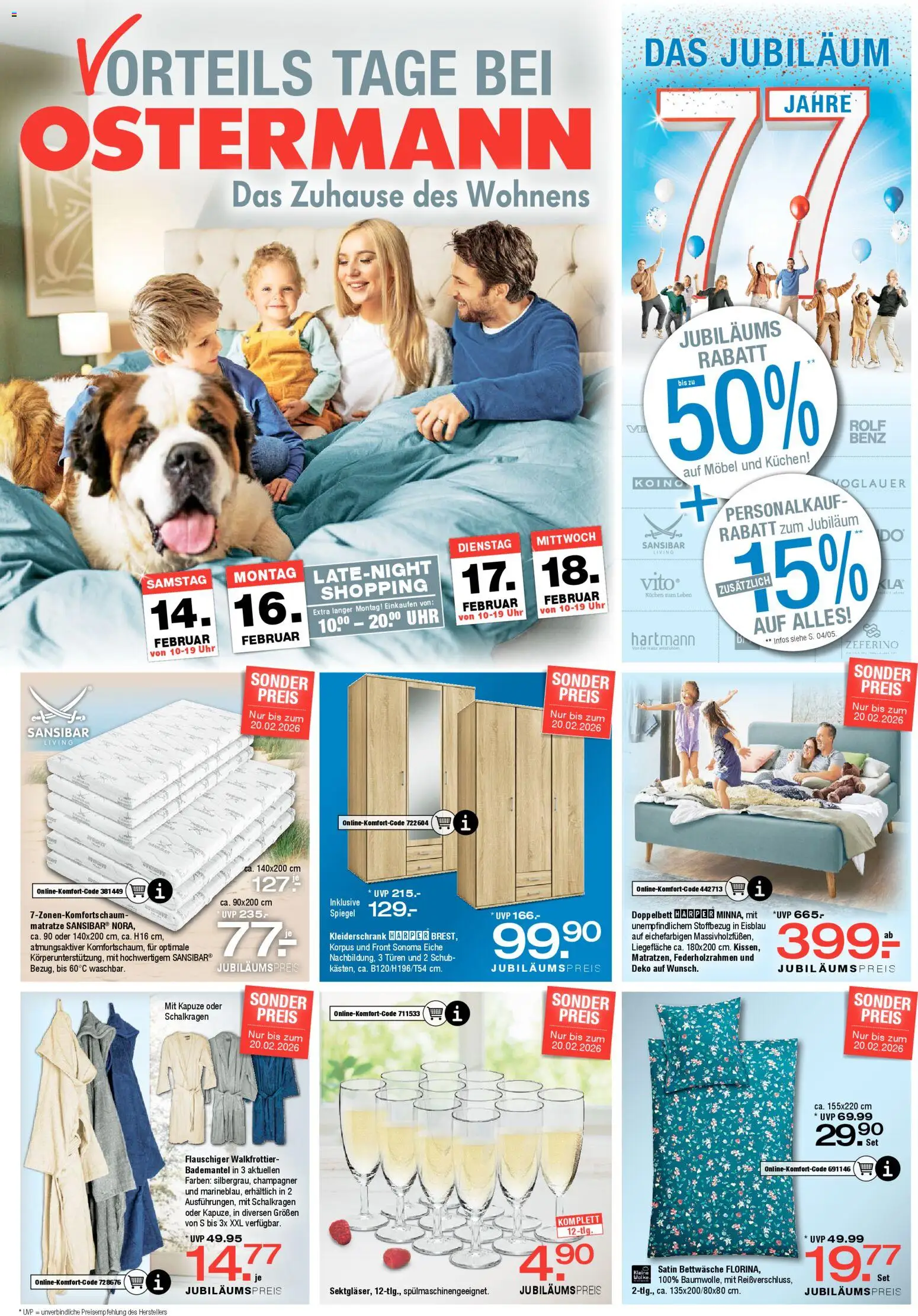 Ostermann Prospekt 	 - Seite 1 - gültig ab 14.02.2026