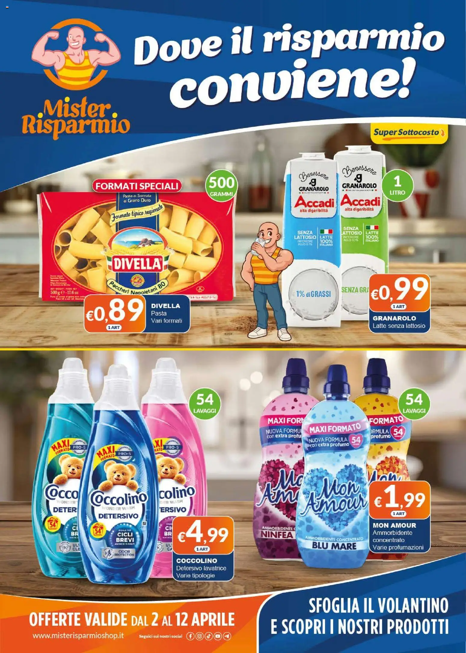Mister Risparmio volantino - pagina 1 - valido dal 02/04/2026