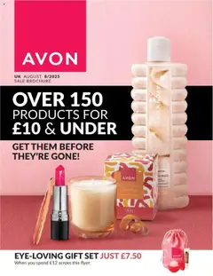 AVON - Sale Flyer valid from 01/08/2025