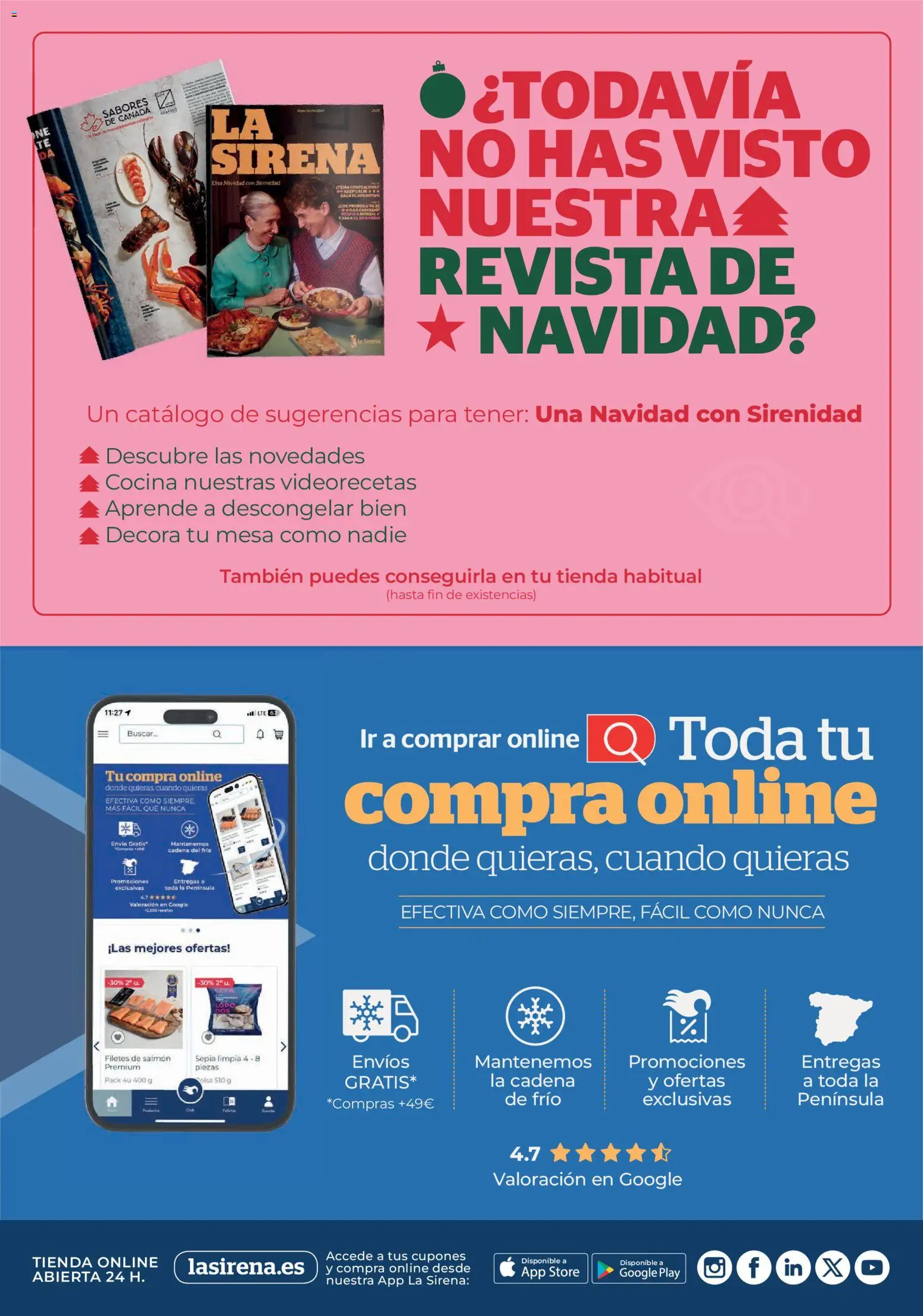 La Sirena folleto - Página de 18 - Válido desde 27/11/2025