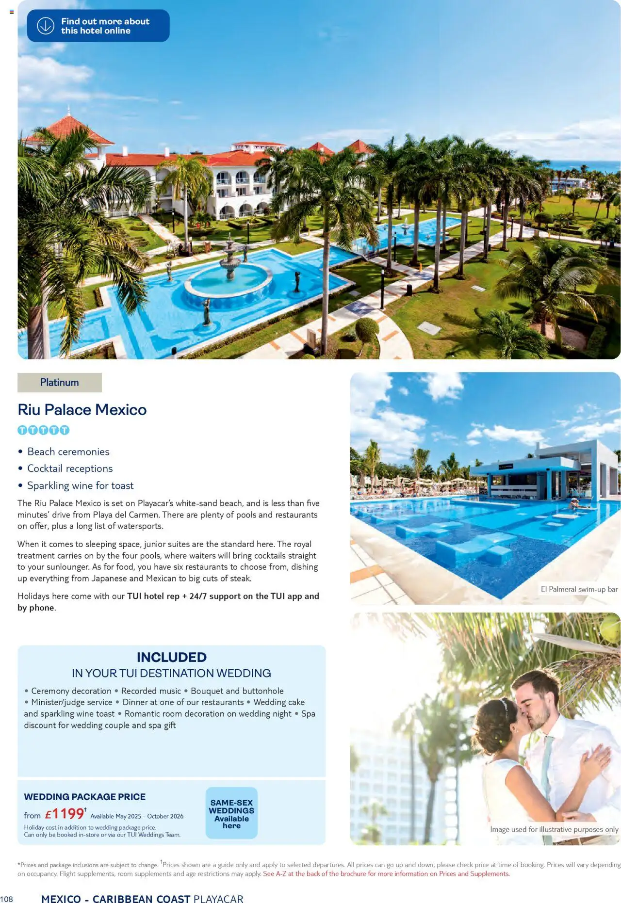 TUI - Weddings 2026 - page 108- valid from 01/05/2025