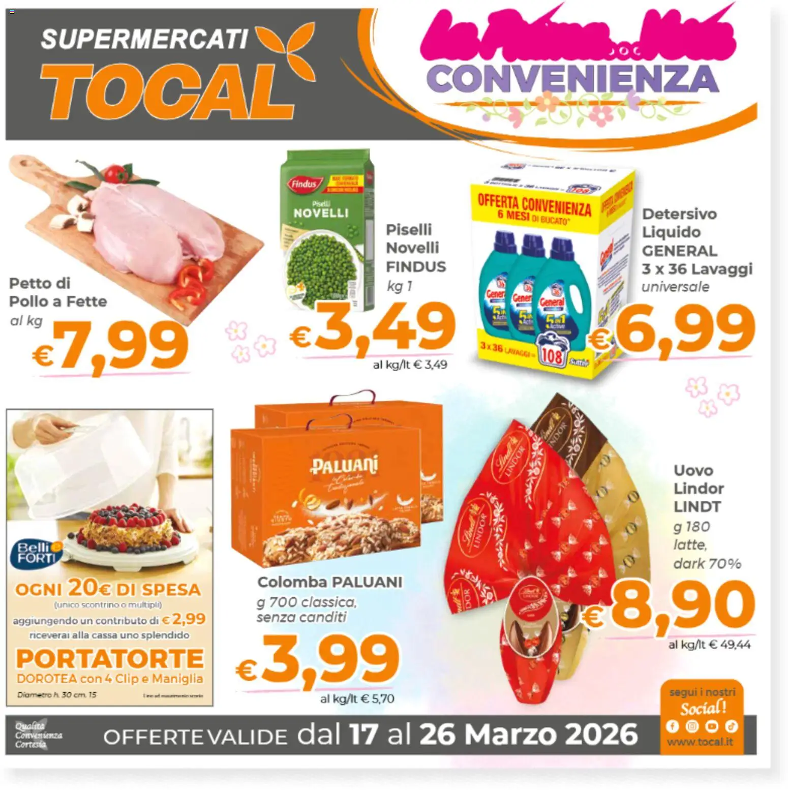 Tocal volantino - pagina 1 - valido dal 17/03/2026