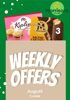 Morrisons - Weekly offers valid from 04/08/2025