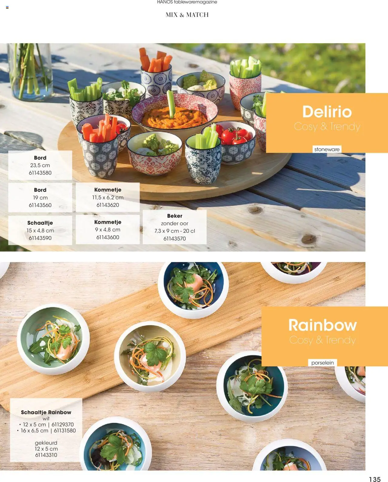 Hanos - Tableware magazine 2025-2026 - page 135- valid from 01-09-2025