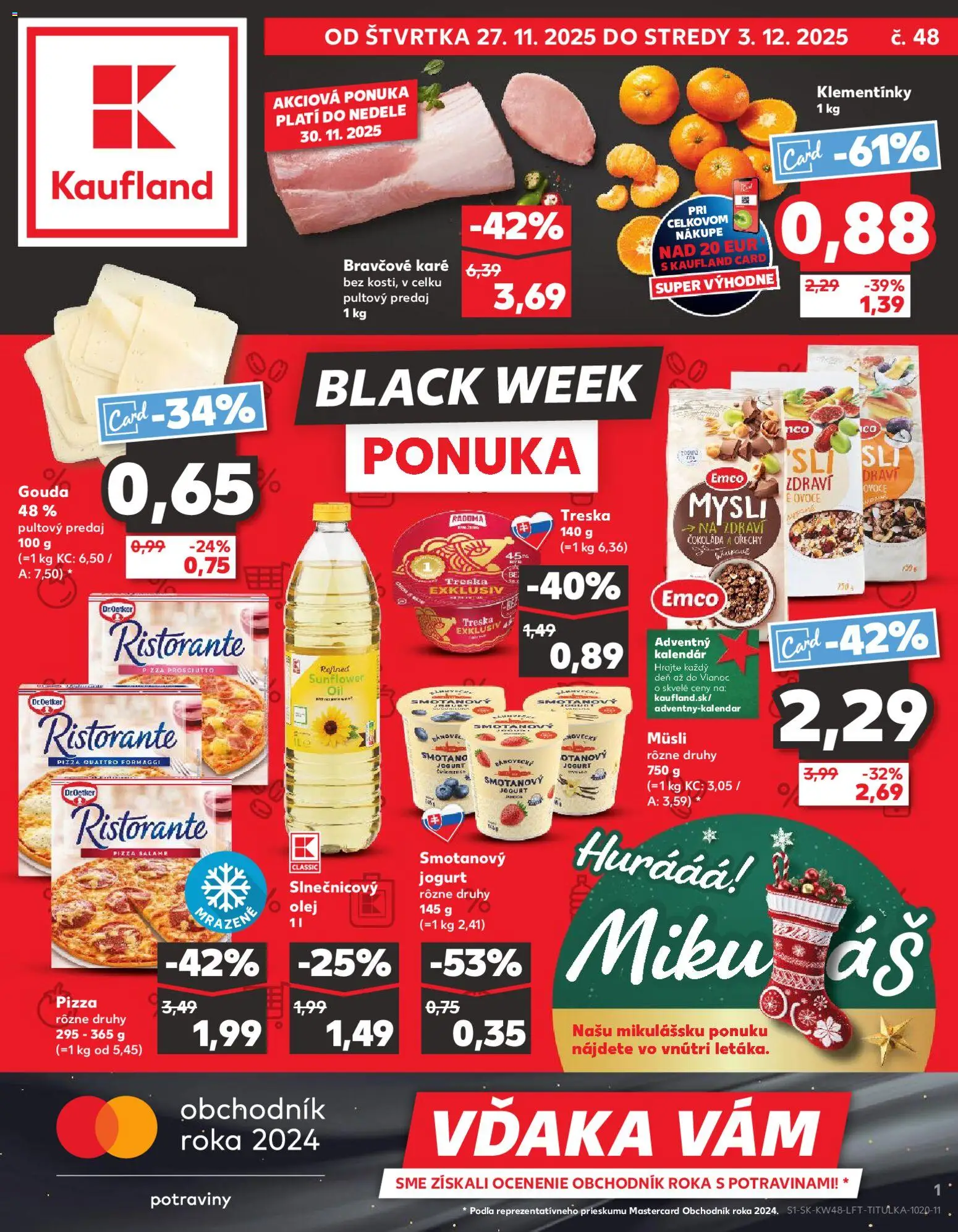 Kaufland - Black Friday - strana 1- platný od 27.11.2025