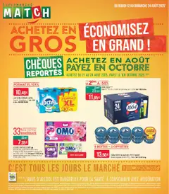 Aperçu Match Supermarché catalogue valable à partir du 12/08/2025
