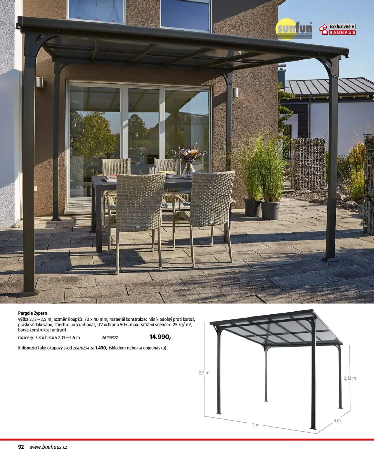 Bauhaus katalog Zahradní nábytek - strana 92- platný od 01.04.2025