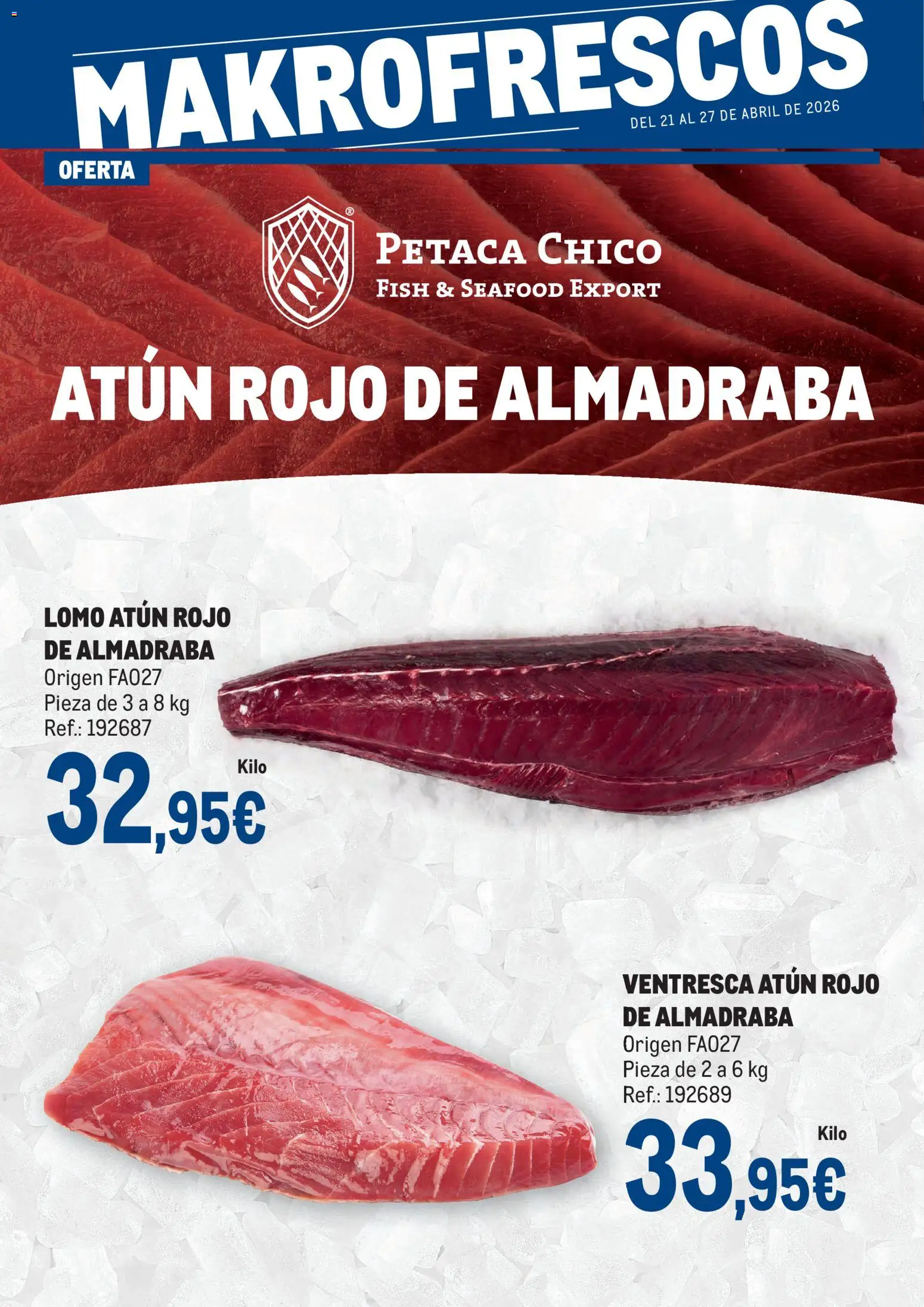 Makro Fresco Península - Página de 1 - Válido desde 21/04/2026