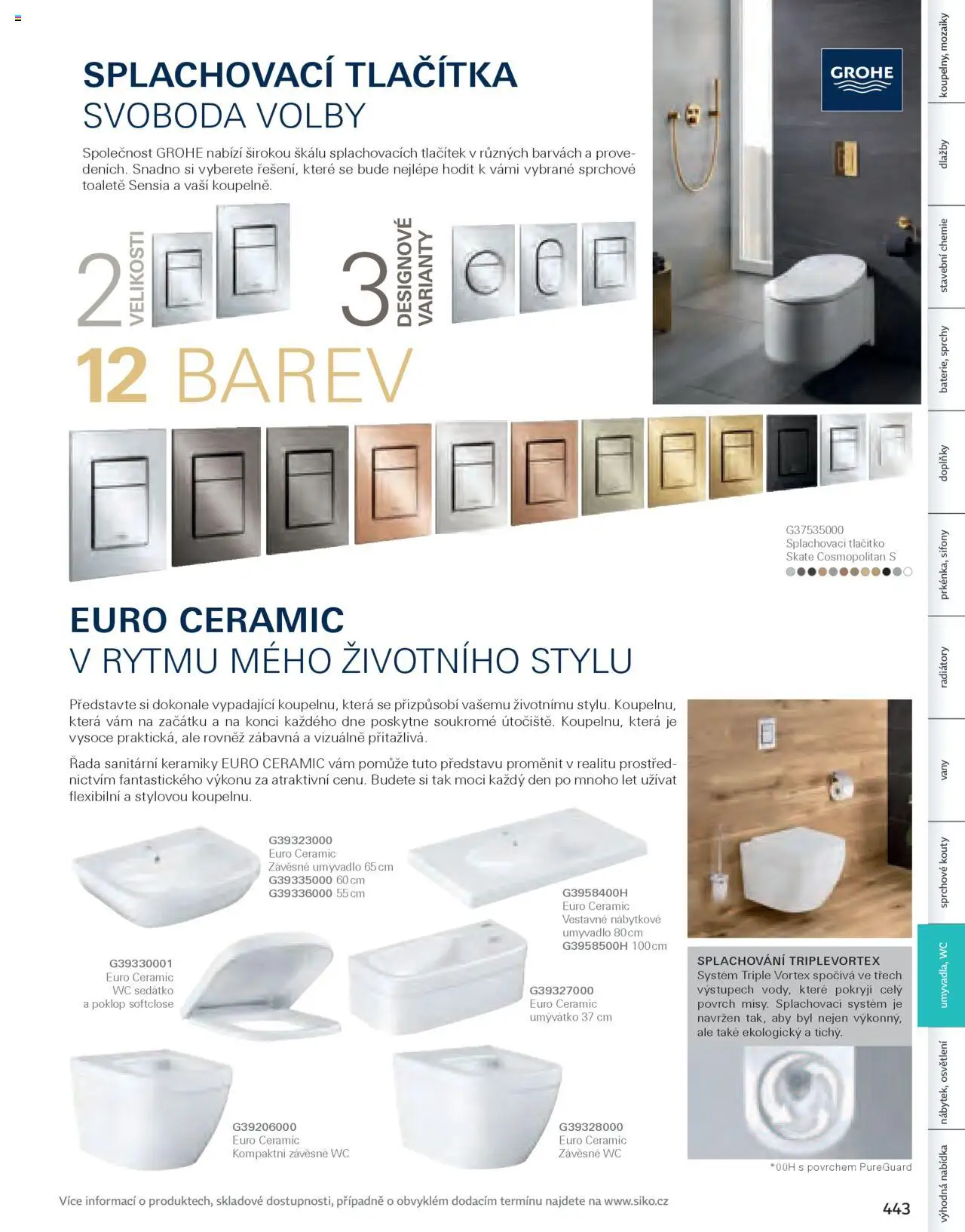 Siko koupelny katalog Koupelny 2024/2025 - strana 447- platný od 23.10.2024