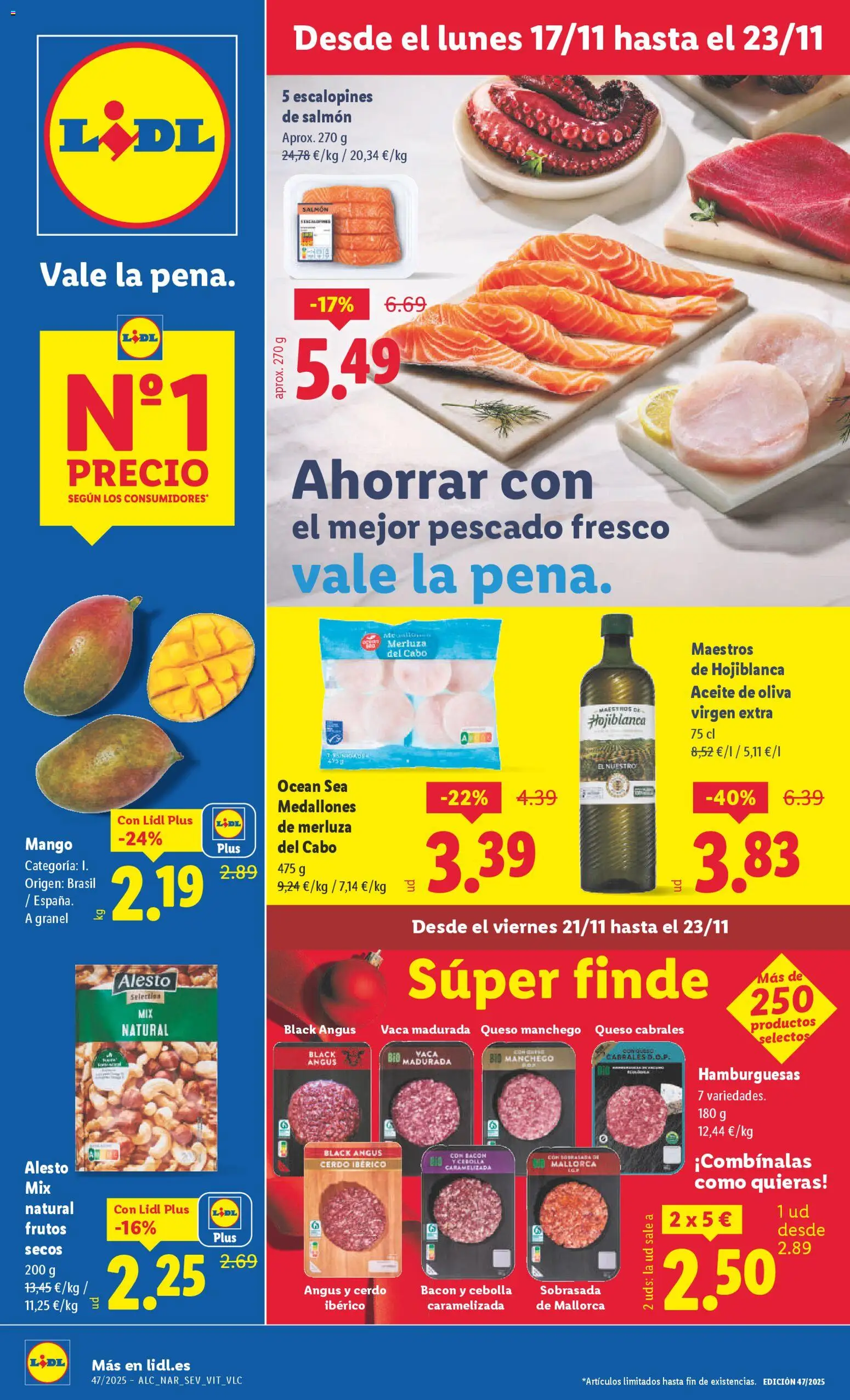 Lidl folleto - Página de 1 - Válido desde 17/11/2025