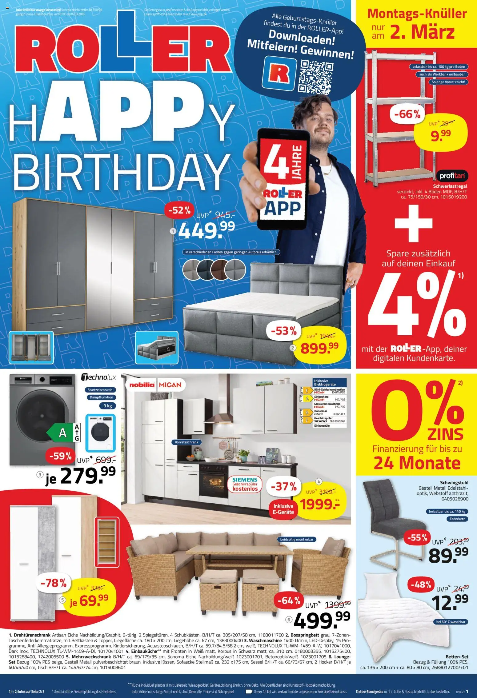 Roller Prospekt 	 - Seite 1 - gültig ab 01.03.2026