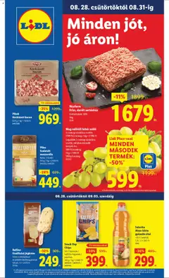 Előnézet Lidl Akciós újság érvényes 2025.08.28.-tól