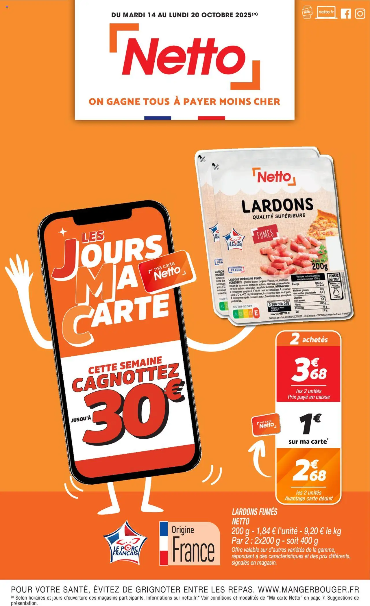 Netto catalogue - page 1 - valable à partir du 14/10/2025