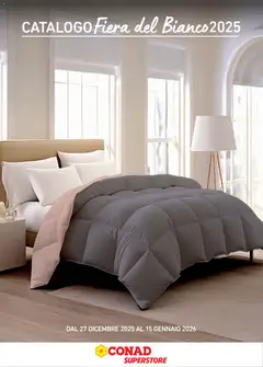 Anteprima Conad Superstore Fiera del Bianco catalogo valida dal 27/12/2025