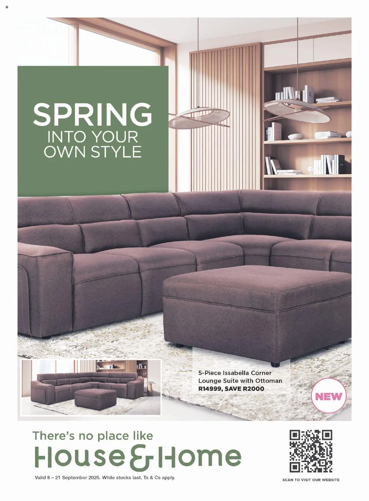 House and Home Specials - page 1- valid from 08/09/2025