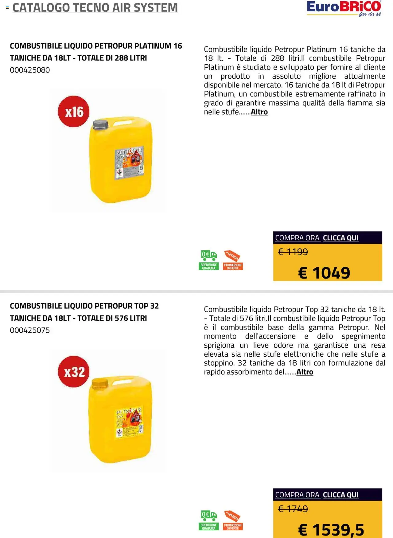 Eurobrico Tecno Air System catalogo - pagina 42 - valido dal 23/07/2025