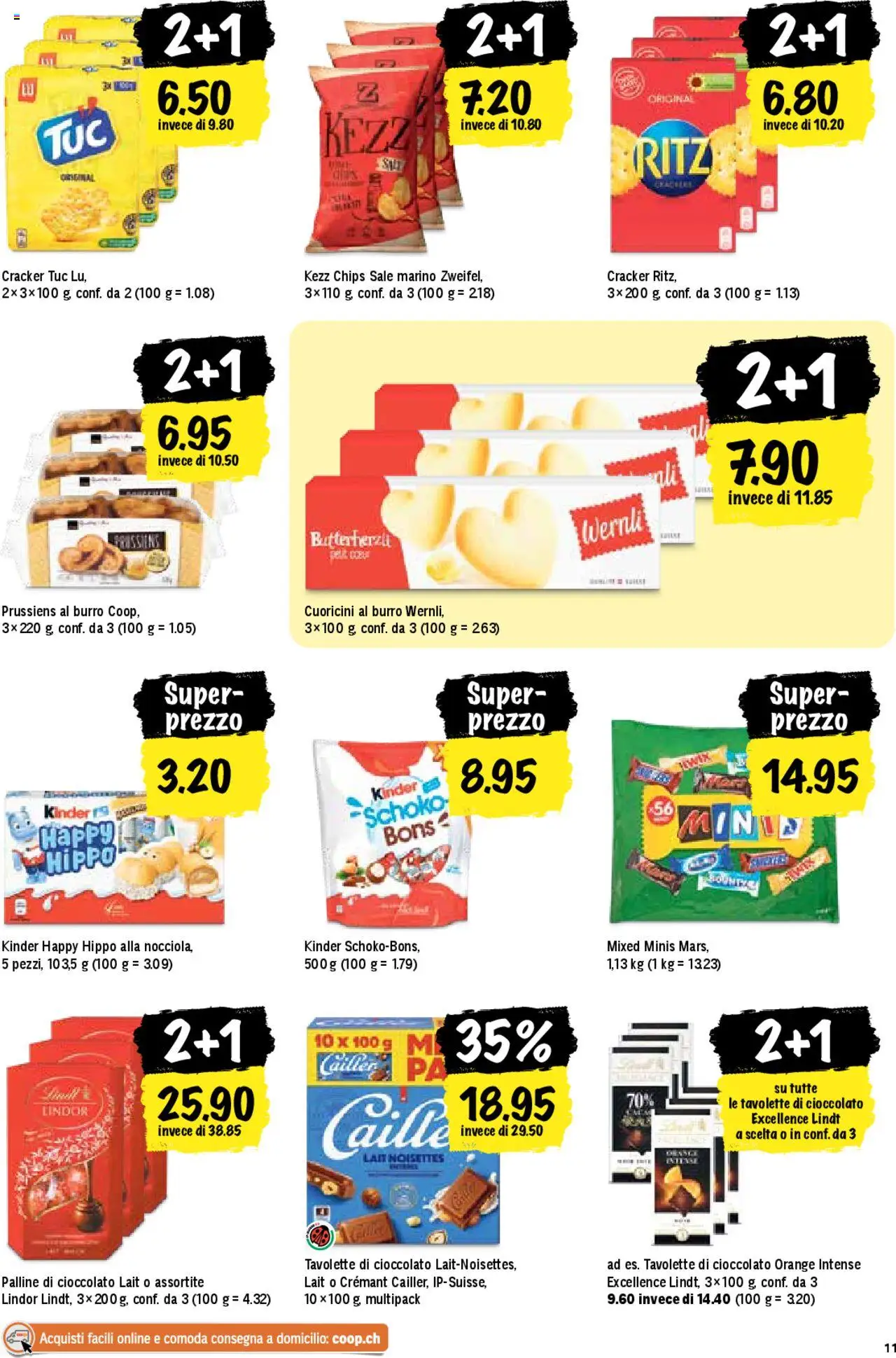 Coop Una settimana di azioni - Seite 11- gültig ab 17.07.2025