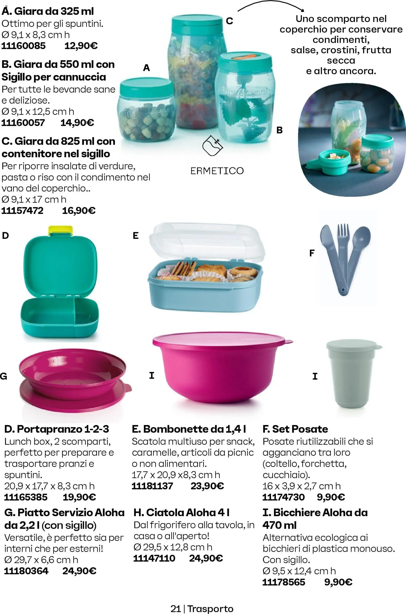 Volantino Tupperware	 - pagina 21 - valido dal 01/11/2025