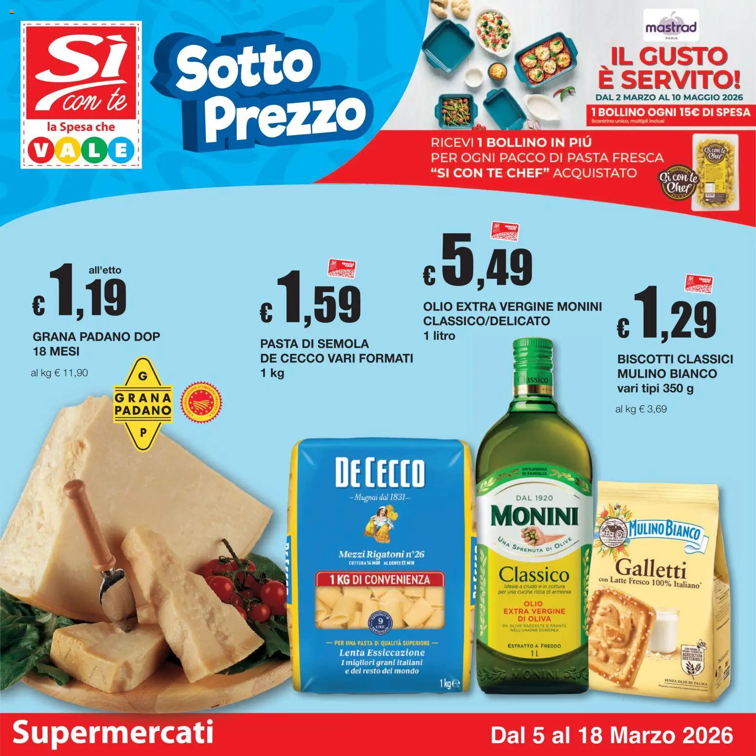 Sì con Te volantino - pagina 1 - valido dal 05/03/2026