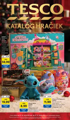 Tesco leták platný od 27.10.2025