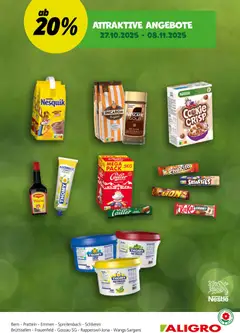 Vorschau Aligro Attraktive Angebote Schlieren, Gossau SG, Frauenfeld, Rapperswil-Jona, Sargans, Bern, Brüttisellen, Pratteln, Emmen, Spreitenbach gültig ab 27.10.2025