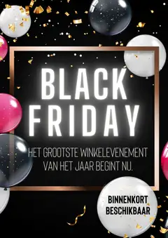 Paprika - Black Friday aankondiging geldig vanaf 06/11/2025