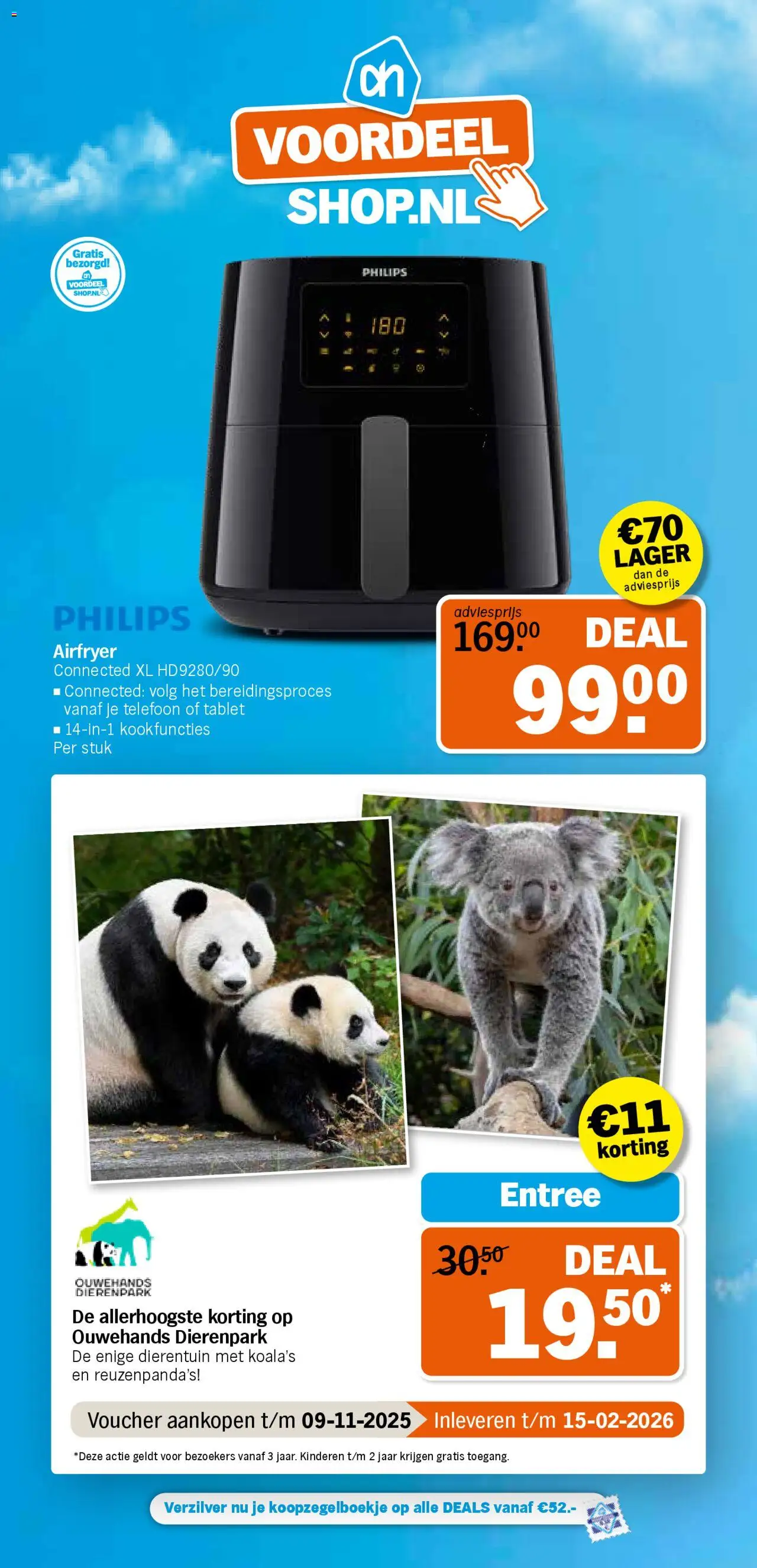 Albert Heijn - Voordeelshop folder week 42 - pagina 1- geldig vanaf 13-10-2025