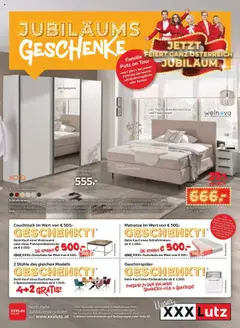 Vorschau XXXLutz Jubiläum geschenke gültig ab 02.09.2025