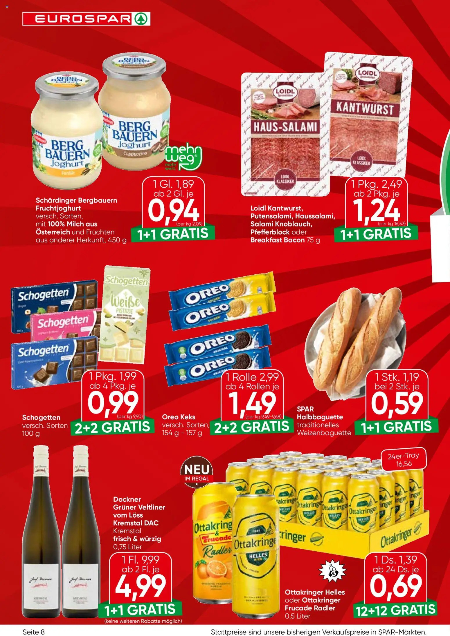 Eurospar Flugblatt - page 8- valid from 09.04.2026